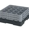 Cambro Camrack® 16-Fächer - Spülkorb Mit 3 Extender 500 X 500 X 225 Mm, 1 Stück Im Karton - 16S738110