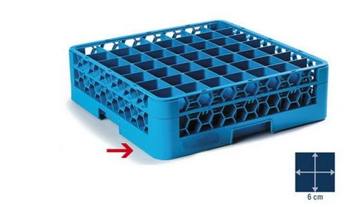 Esmeyer 1 X Carlisle Gläser-Grundkorb OPTICLEAN, 50x50 Cm,