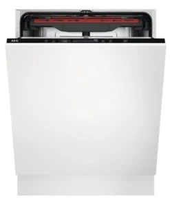 Null AEG FSB53927Z Vollintergrierter-Geschirrspüler 60 Cm Breit, Airdry Technologie, Bestckschublade, 7 Programme, Glasscare