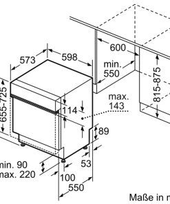 Null Bosch Serie 6 Teilintegrierter Geschirrspüler Edelstahl SMI6ZDS49E, 60 Cm Breit, 82 Cm Hoch -Stalgast-Verkauf 26fdce62 50aa 4063 9c15 39fa225f40c6 scaled