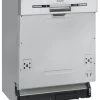 Exquisit Geschirrspüler EGSP2113-EB-030E Inox | Einbaugerät, Teilintegriert | 13 Maßgedecke | Inox