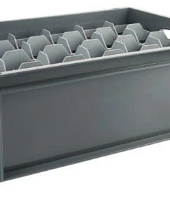 Null 6x Spülkorb Für Geschirr Und Gläser, LxB 500 X 500 Mm, 9 Fächer, Lichtes Fachmaß 150 X 150 Mm, Grau -Stalgast-Verkauf 6000d521 f328 44ab bd50 b6125c958434 4