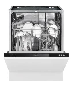 Null Bomann Gspe 7416 VI Geschirrspüler 60cm Vollintegriert 12 Gedecke