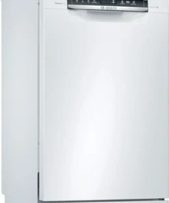 Null Bosch Serie 6, Freistehender Geschirrspüler, Weiß, SPS6EMW23E, 45 Cm Breit, 85 Cm Hoch