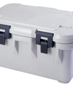 Cambro Ultra Camtainers® Thermobehälter 23,2 Liter Grau-gesprenkelt, GN-tiefe 1x 200 Mm , 1 Stück Im Karton - UPCS180480