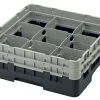 Cambro Camrack® 9-Fächer - Spülkorb Mit 2 Extender 500 X 500 X 184 Mm, 1 Stück Im Karton - 9S434110