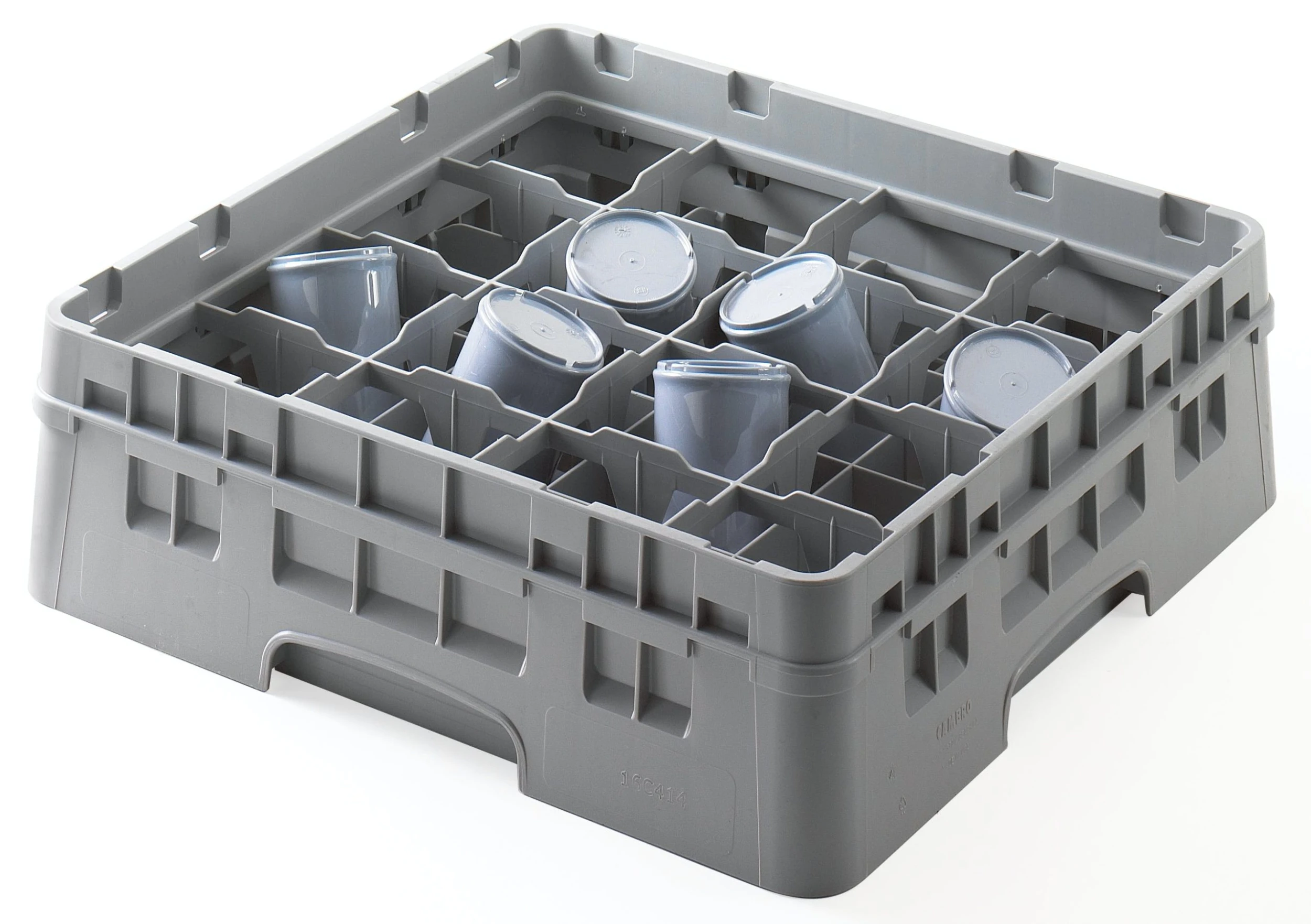 Cambro Camrack® 16-Fächer - Spülkorb Mit 6 Extender 500 X 500 X 349 Mm, 1 Stück Im Karton - 16S1114110 2 Cambro Camrack® 16-Fächer - Spülkorb Mit 6 Extender 500 X 500 X 349 Mm, 1 Stück Im Karton - 16S1114110 – Bild 2