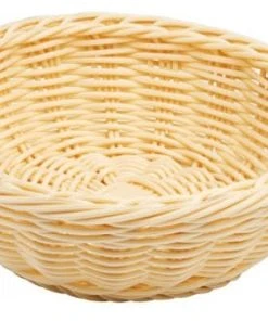 Contacto 5x Polykorb, Rund 17 Cm, Natur