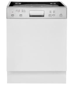 Null Bomann Gspe 7414 TI Geschirrspüler 60cm Teilintegriert Spülmaschine