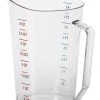 Cambro Camwear® Polycarbonat Messbecher 4 Liter, Mit Messskala, Durchsichtig, 1 Stück Im Karton - 400MCCW135