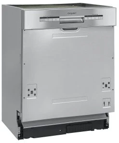 Exquisit Geschirrspüler EGSP1012-EB-030Einox | Einbaugerät, Teilintegriert | 12 Maßgedecke | Inox