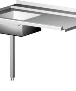 Hendi Zulauftisch Für Geschirrspüler, 1200x700x880 Mm