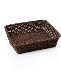 Was-germany WAS Germany - GN Systemkorb GN Basket 31 2/3-100 Mm, Holzoptik, Polypropylen (3140231)