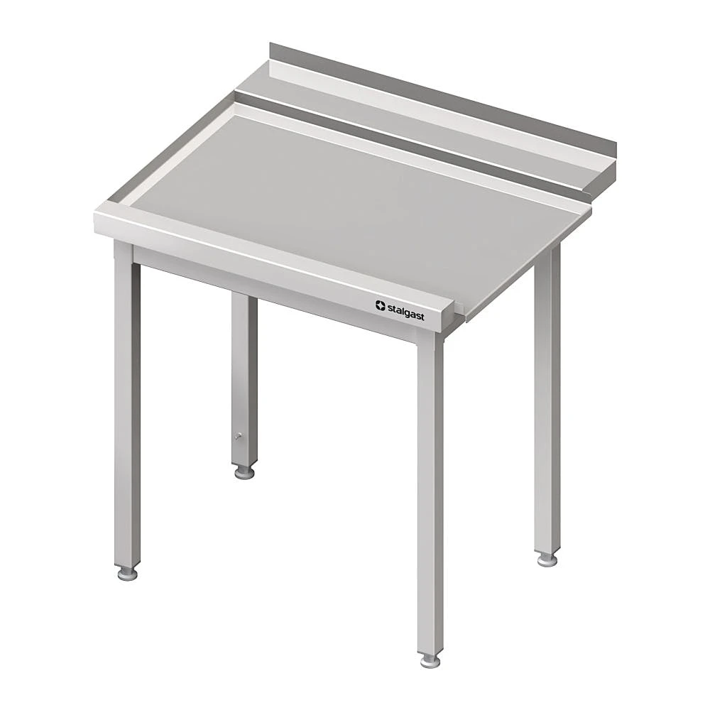 Stalgast Edelstahl Ablauftisch Mit 20 Cm Aufkantung, 1200 Mm Breit, Anbauseite Links 3 Stalgast Edelstahl Ablauftisch Mit 20 Cm Aufkantung, 1200 Mm Breit, Anbauseite Links – Bild 3